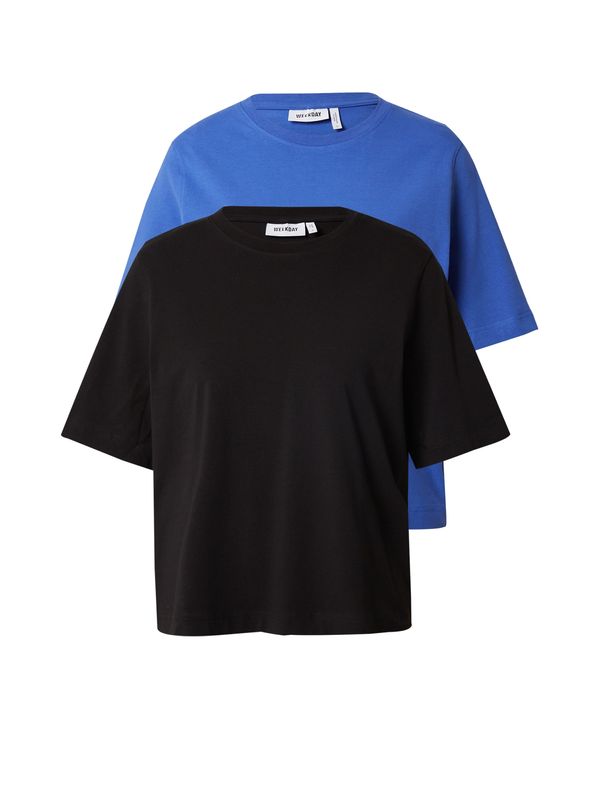 WEEKDAY WEEKDAY Majica  plava / crna