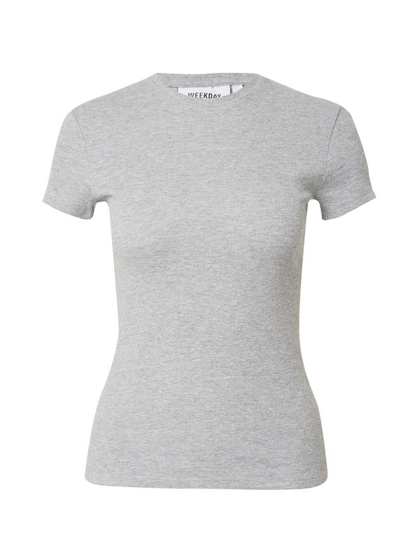 WEEKDAY WEEKDAY Majica  siva melange