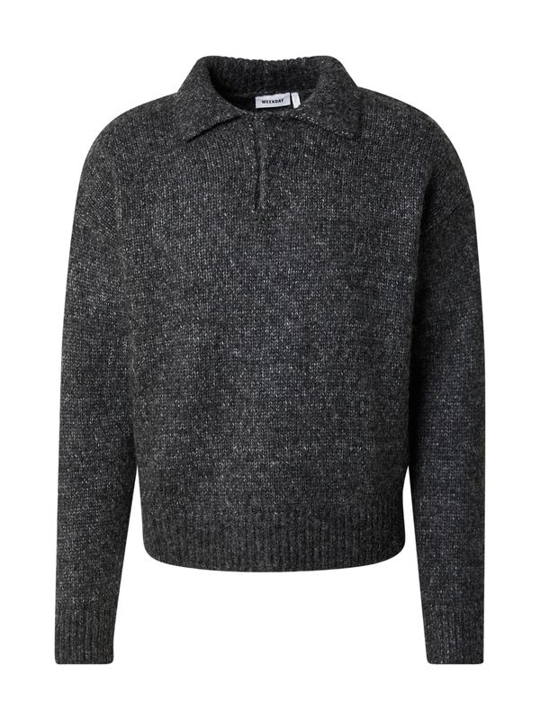 WEEKDAY WEEKDAY Pulover 'Bobby'  tamo siva