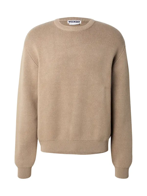 WEEKDAY WEEKDAY Pulover 'Emilio'  boja devine dlake (camel)