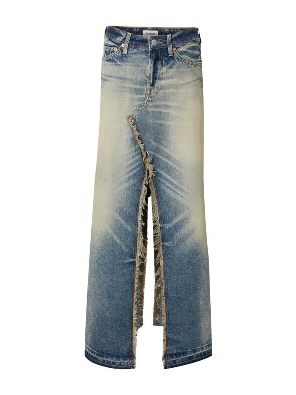 WEEKDAY WEEKDAY Suknja 'Rhea'  plavi traper