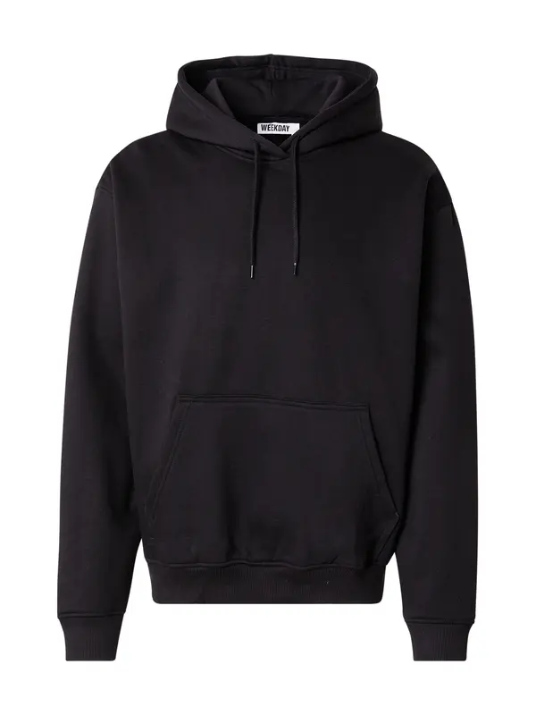 WEEKDAY WEEKDAY Sweater majica  crna