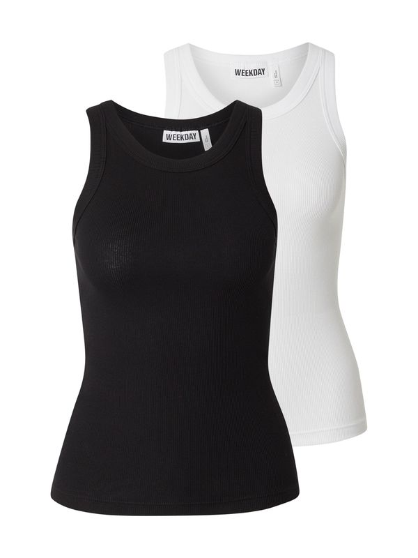 WEEKDAY WEEKDAY Top  crna / bijela
