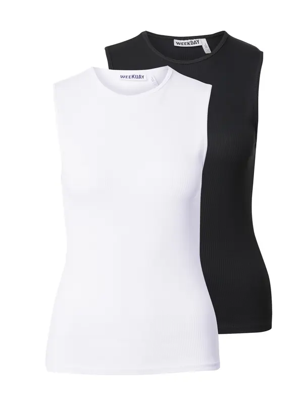 WEEKDAY WEEKDAY Top  crna / bijela