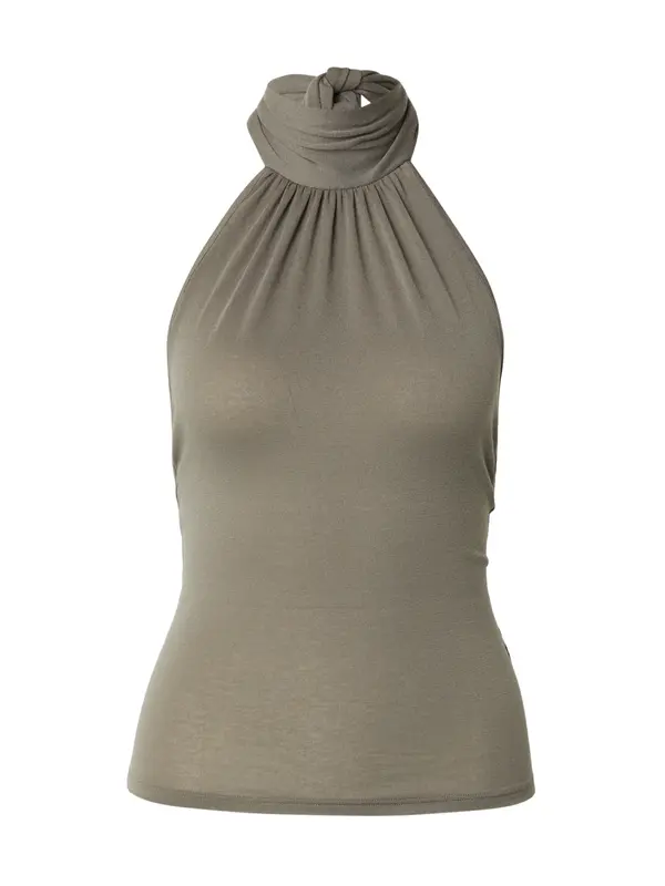 WEEKDAY WEEKDAY Top 'Fliss'  taupe siva