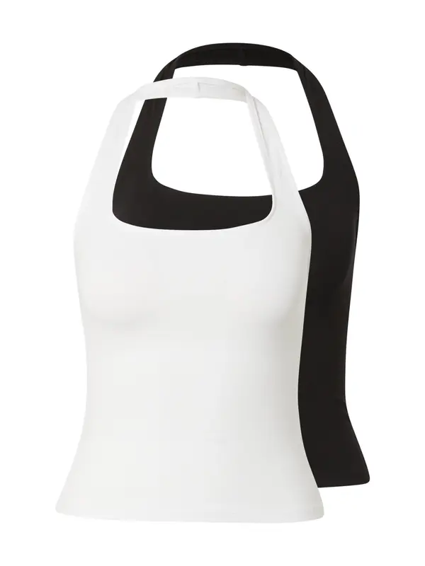WEEKDAY WEEKDAY Top 'Paula'  crna / bijela
