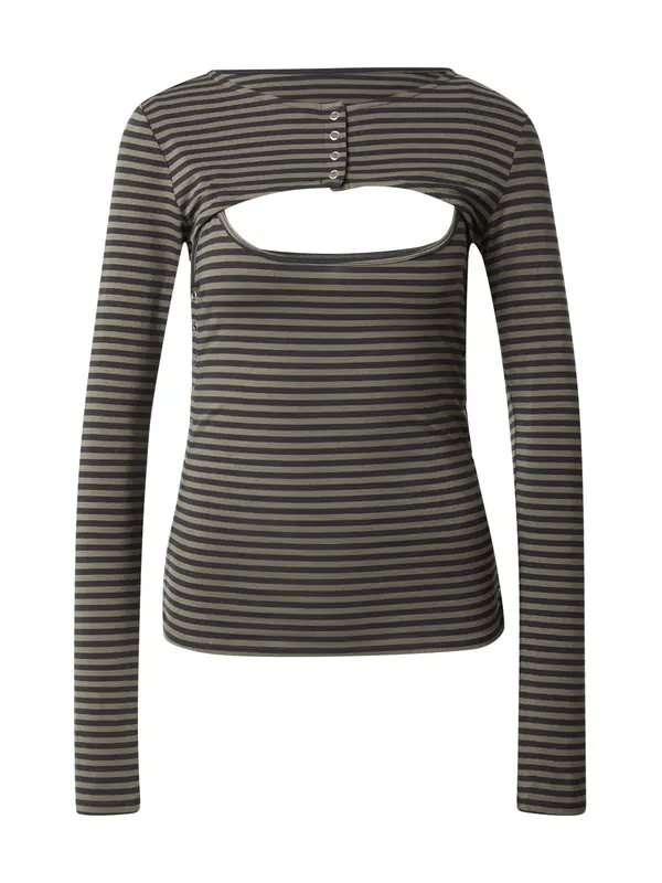 WEEKDAY WEEKDAY Top 'Ray'  tamno zelena / crna