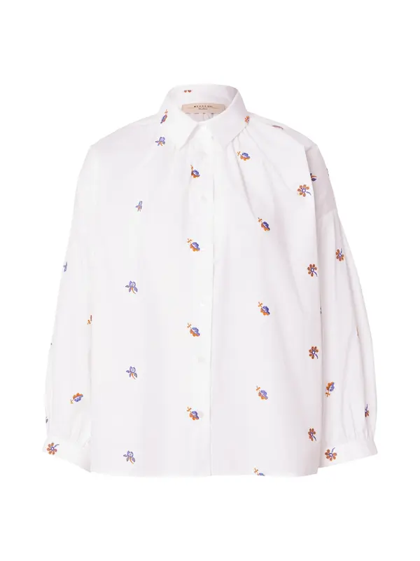 Weekend Max Mara Weekend Max Mara Bluza  plava / karamela / bijela