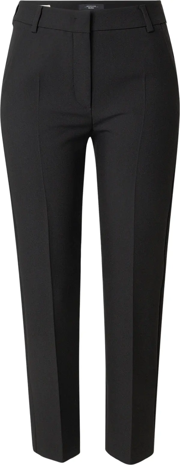 Weekend Max Mara Weekend Max Mara Hlače na crtu 'RANA'  crna