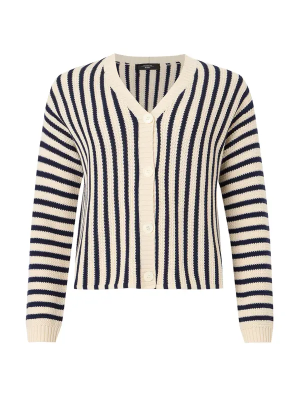 Weekend Max Mara Weekend Max Mara Kardigan 'NICCHIA'  pijesak / mornarsko plava