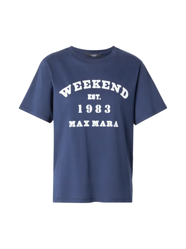 Weekend Max Mara Weekend Max Mara Majica 'TENUE'  morsko plava / bijela