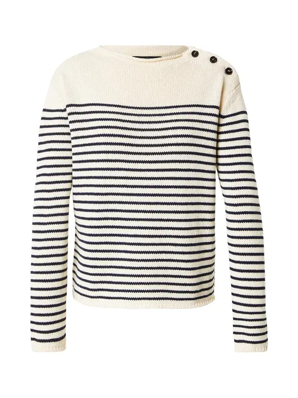 Weekend Max Mara Weekend Max Mara Pulover 'QUADRO'  tamno plava / prljavo bijela