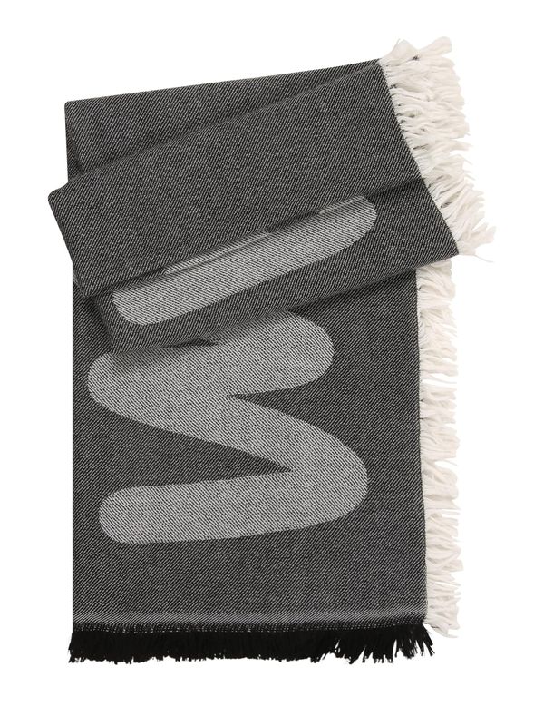 Weekend Max Mara Weekend Max Mara Šal 'FLORES'  svijetlosiva / crna