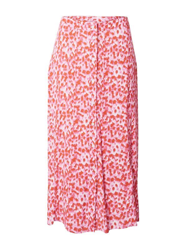 Whistles Whistles Suknja  narančasta / roza / prljavo bijela