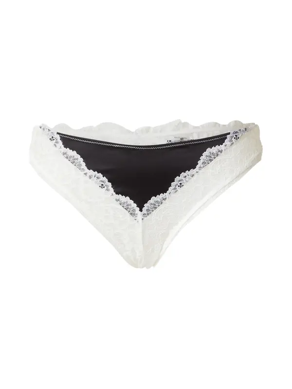 WILD LOVERS WILD LOVERS Slip 'CAMILLA'  crna / bijela