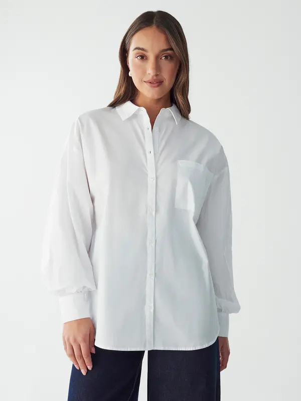 Willa Willa Bluza 'CARTER'  bijela