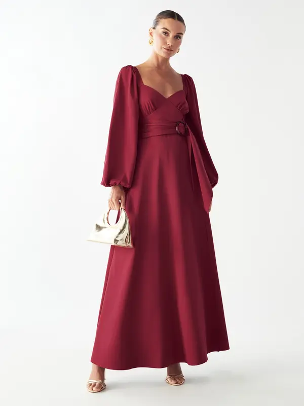 Willa Willa Haljina 'Knoll'  bordo