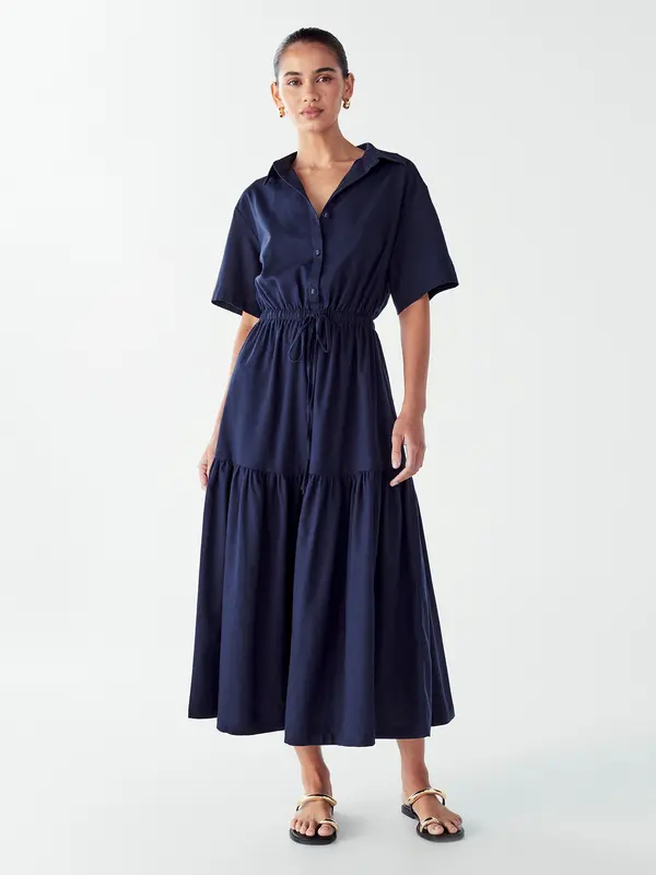 Willa Willa Košulja haljina 'EFFIE DRESS'  mornarsko plava