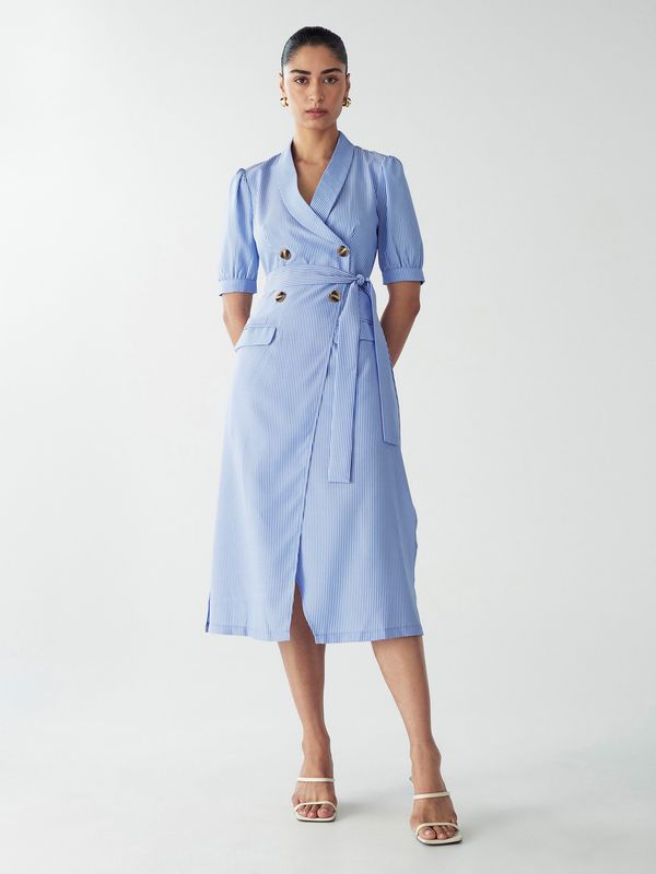 Willa Willa Košulja haljina 'Hampton'  plava / bijela