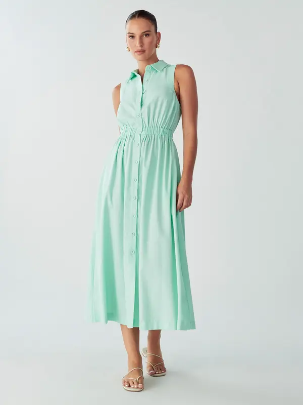 Willa Willa Košulja haljina 'LINA DRESS'  menta