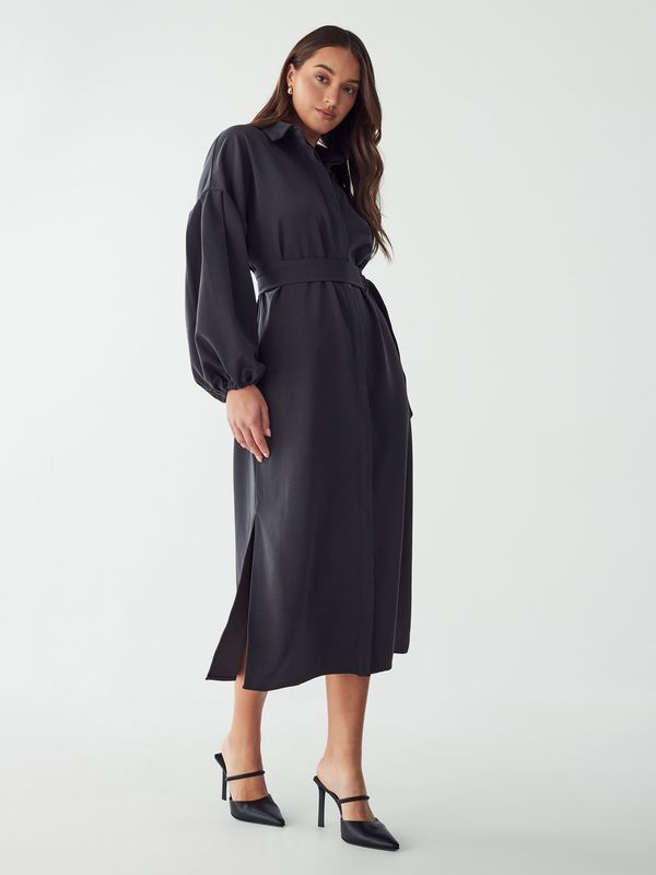 Willa Willa Košulja haljina 'WILLIAM'  antracit siva