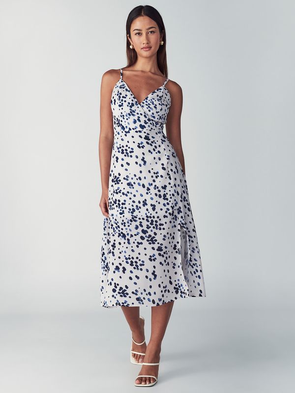 Willa Willa Ljetna haljina 'Luelle'  plava / mornarsko plava / bijela