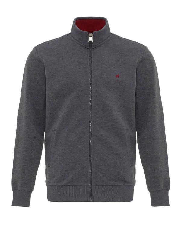 Williot Williot Gornji dio trenirke 'MURCIA'  tamo siva / krvavo crvena