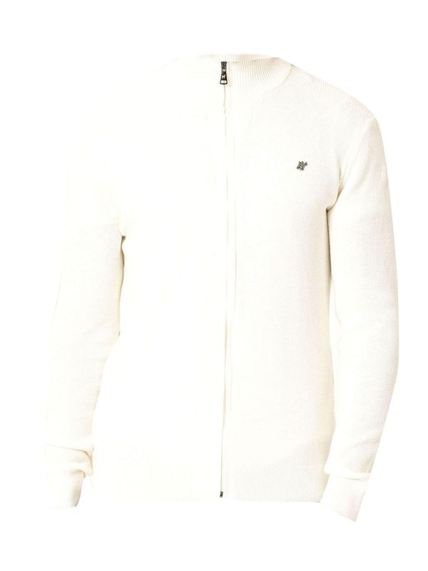 Williot Williot Kardigan  ecru/prljavo bijela / mornarsko plava / krvavo crvena