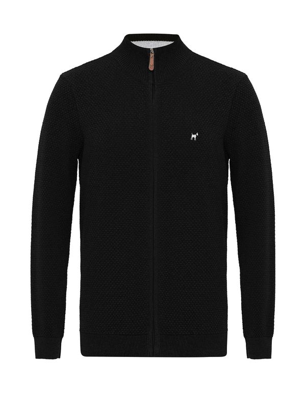 Williot Williot Kardigan  siva / crna