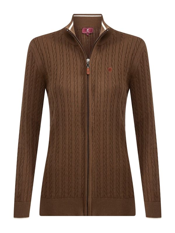 Williot Williot Kardigan  smeđa / hrđavo smeđa