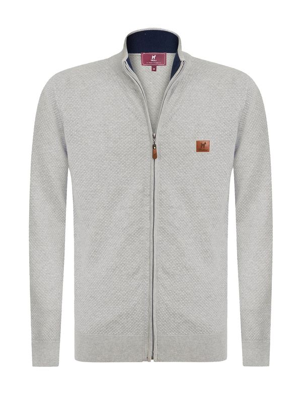 Williot Williot Kardigan  svijetlosmeđa / siva