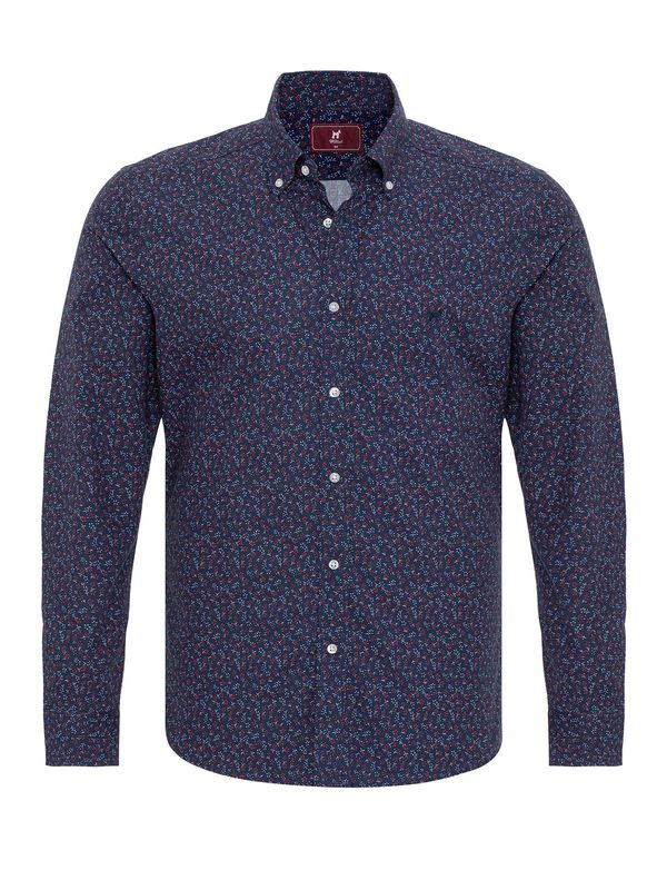 Williot Williot Košulja  indigo / crvena / bijela