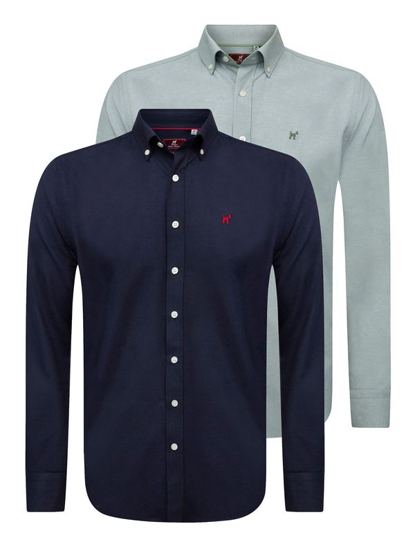 Williot Williot Košulja  mornarsko plava / pastelno plava