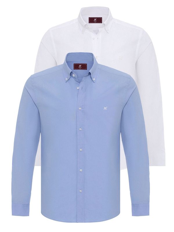 Williot Williot Košulja  plava / bijela