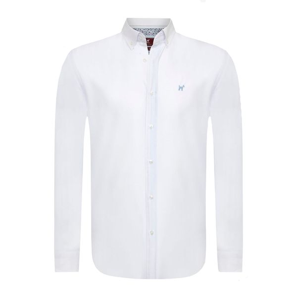 Williot Williot Košulja  svijetloplava / bijela