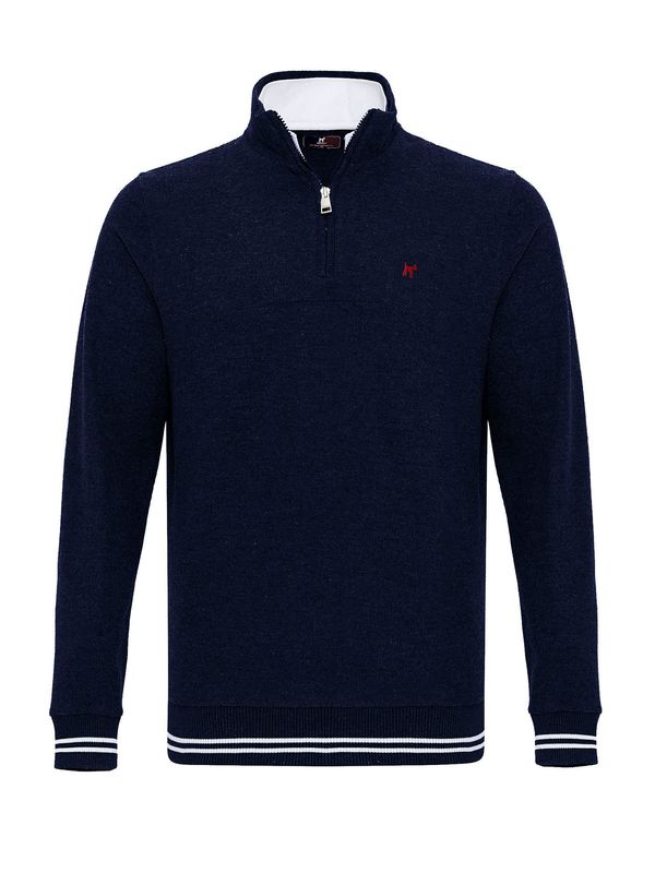 Williot Williot Pulover 'Armanie'  mornarsko plava / bijela