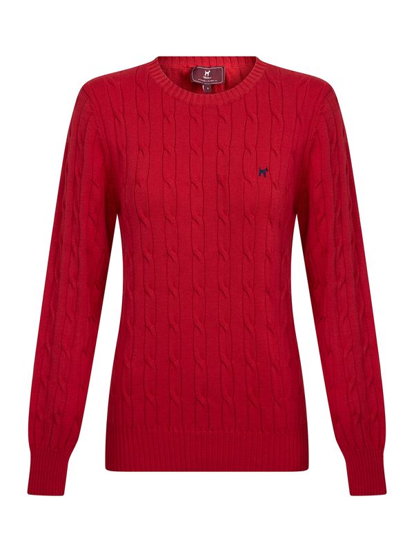 Williot Williot Pulover  crvena / crna