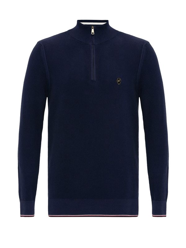 Williot Williot Pulover 'Hierro'  plava / crvena / crna / bijela