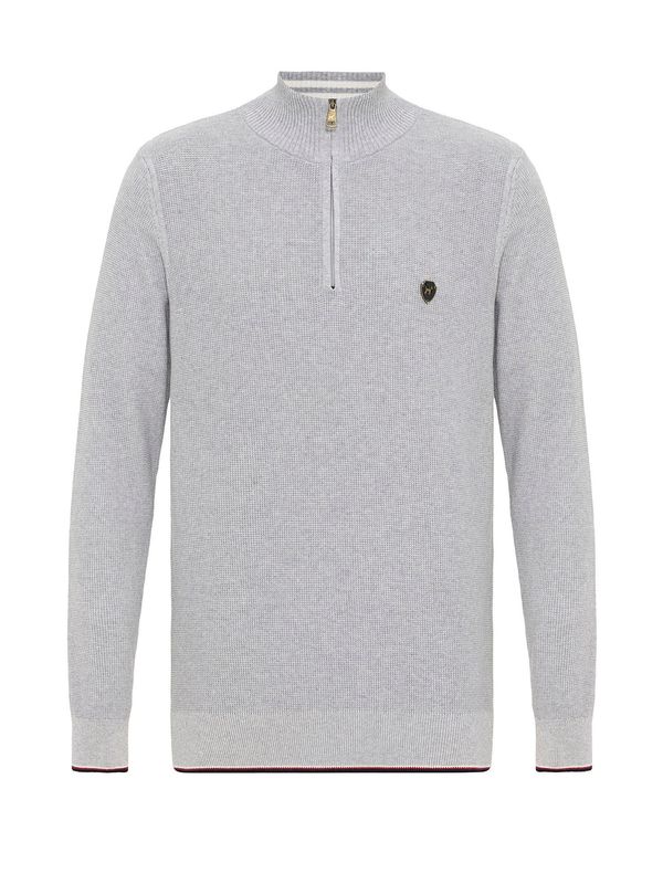 Williot Williot Pulover 'Hierro'  siva / crna