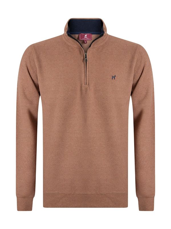 Williot Williot Pulover  mornarsko plava / smeđa