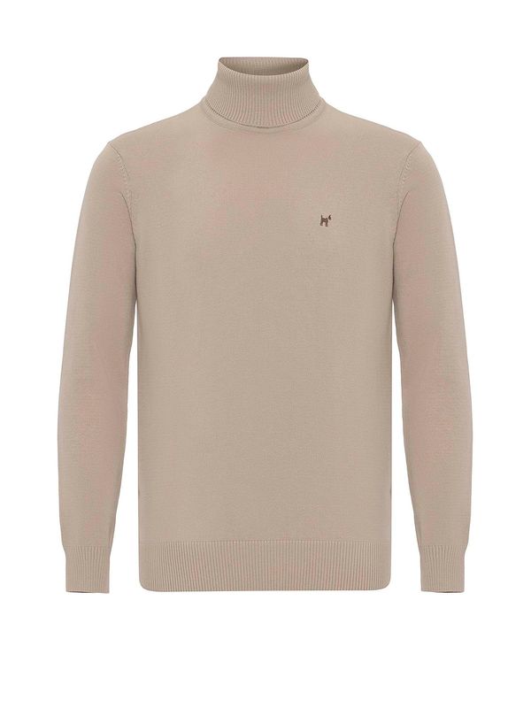 Williot Williot Pulover  tamno bež / moka smeđa