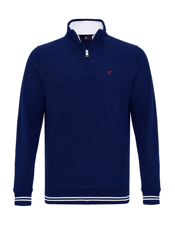 Williot Williot Pulover  tamno plava / crvena / bijela