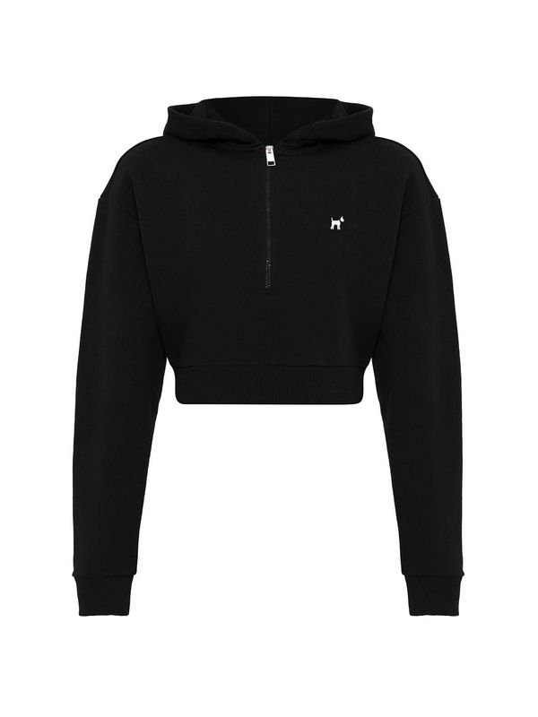 Williot Williot Sweater majica 'Isabella'  crna