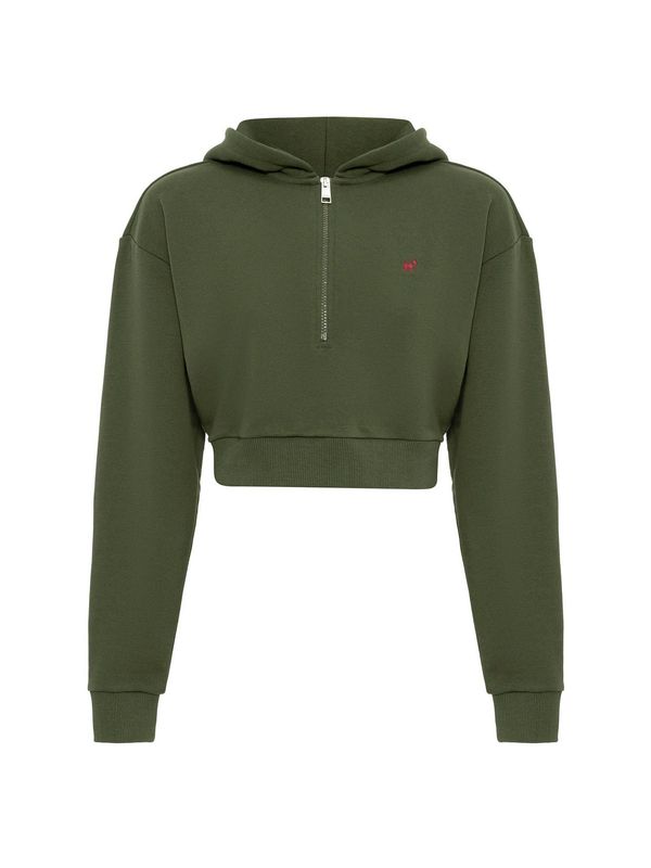 Williot Williot Sweater majica 'Isabella'  kaki