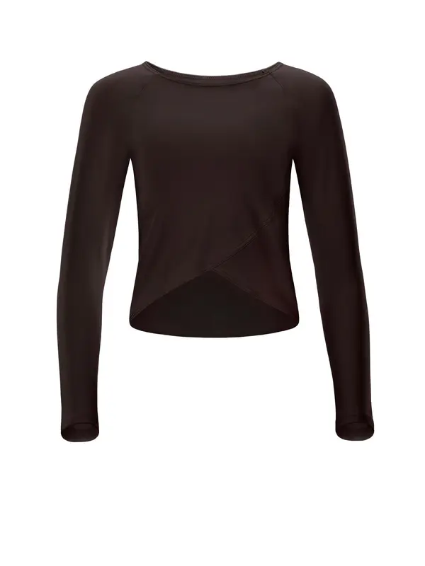 Winshape Winshape Majica 'AET131LS'  čokolada
