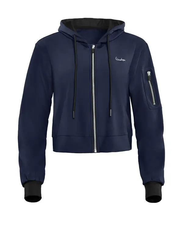 Winshape Winshape Sportska jakna 'J009C'  antracit siva / crna / bijela
