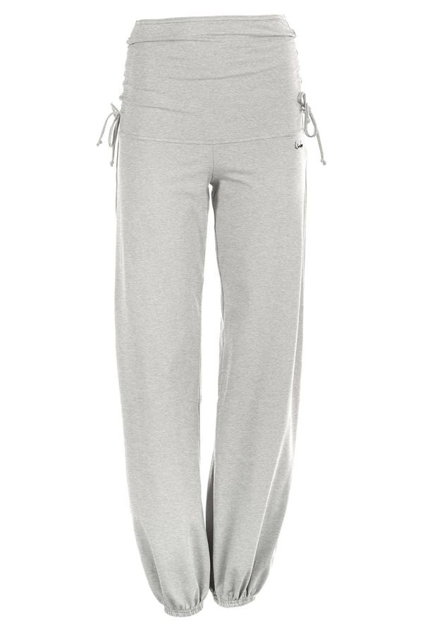 Winshape Winshape Sportske hlače 'WH1'  siva melange / crna