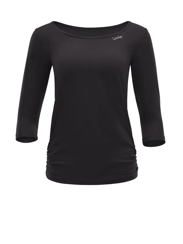 Winshape Winshape Sportski top 'Aet139Ls'  crna / bijela