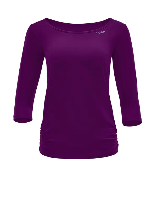 Winshape Winshape Sportski top 'Aet139Ls'  šljiva / bijela