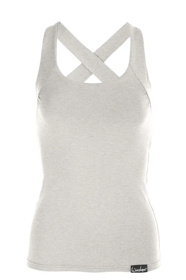 Winshape Winshape Sportski top 'WVR25'  siva melange / crna